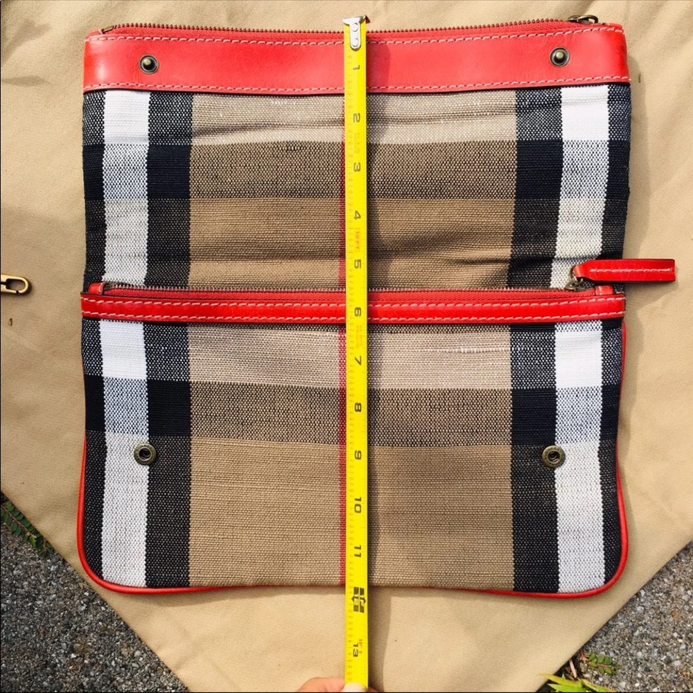 Store Closing Sale !Authentic Burberry Crossbody /Clutch - Picture 11 of 12